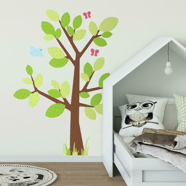 Billede af Børne Træ Gigant Wallsticker