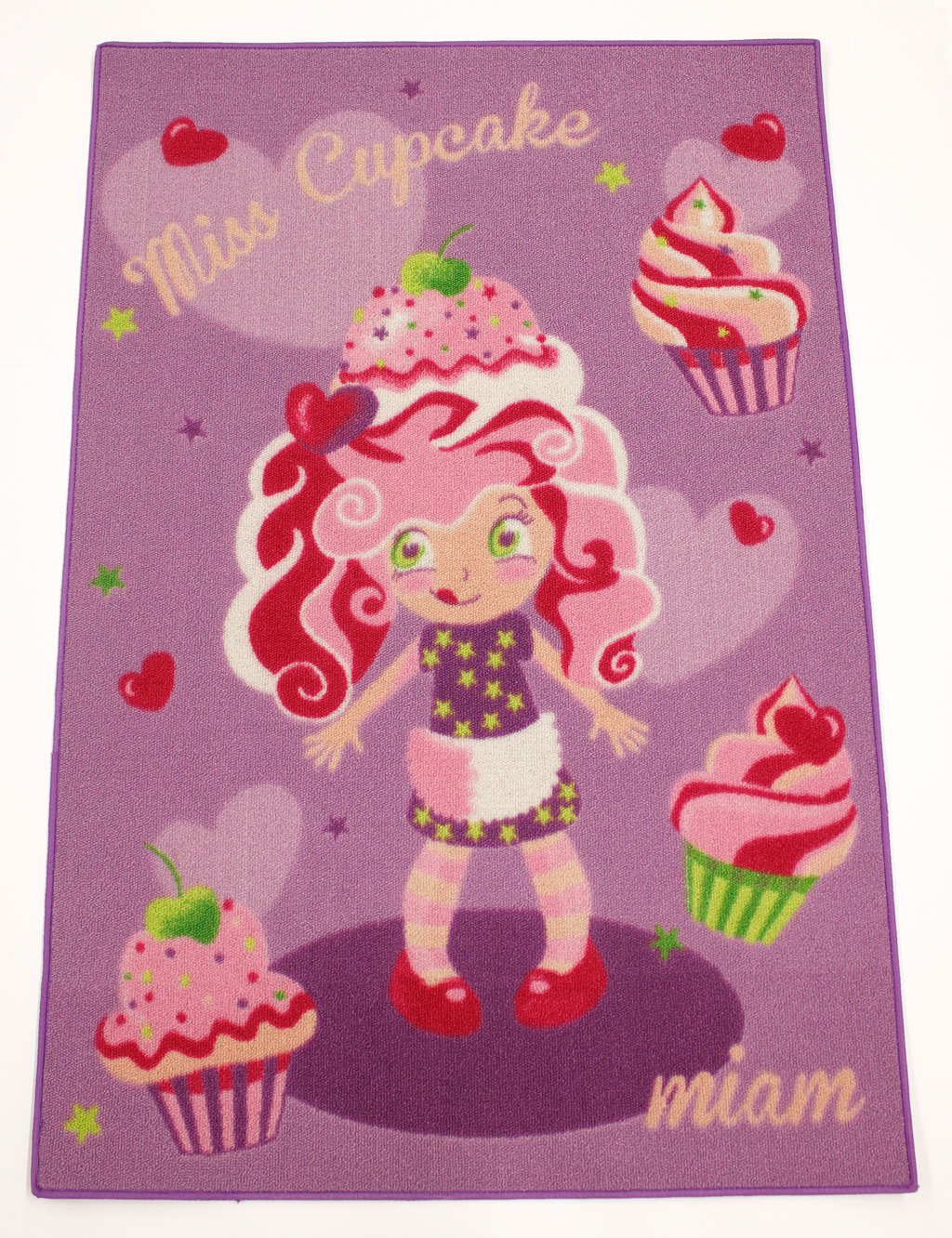 Billede af Børnetæppe Miss Cupcake 120x80