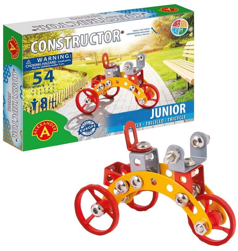 Se Cykel Metal Konstruktionsbyggesæt - Junior hos MM Action
