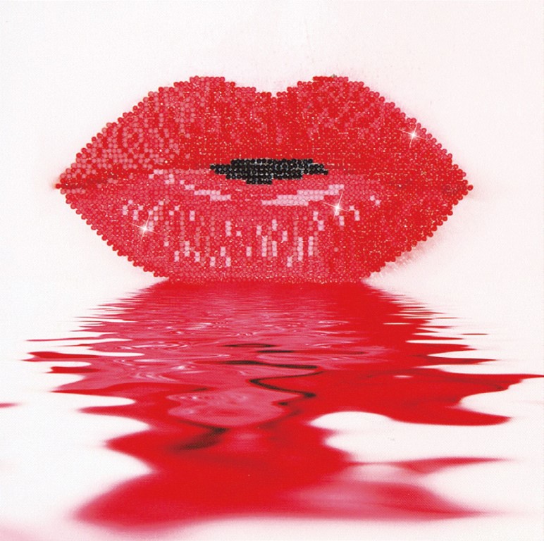 Billede af Diamond Dotz 30 x 30 cm - Hot Lips
