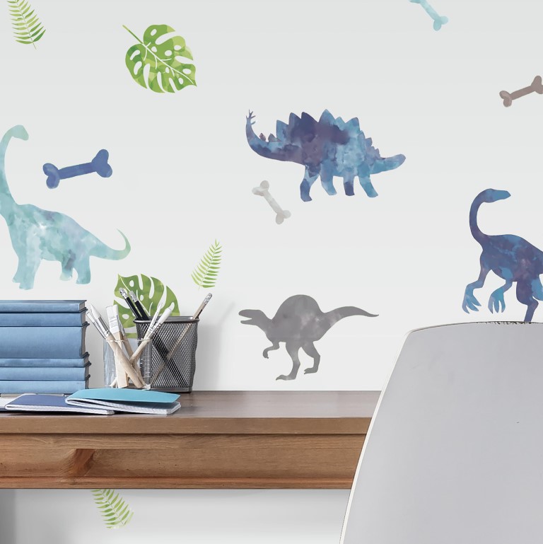 Se Dinosaur Wallstickers Til Børn hos MM Action