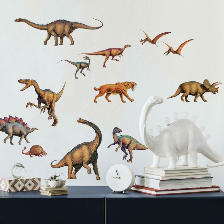 Se Dinosaurs Wallstickers hos MM Action