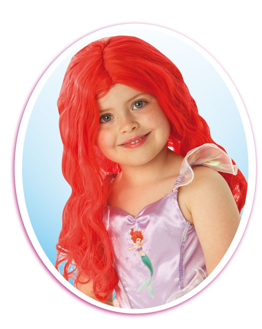 Se Disney Prinsesse Ariel paryk til børn hos MM Action