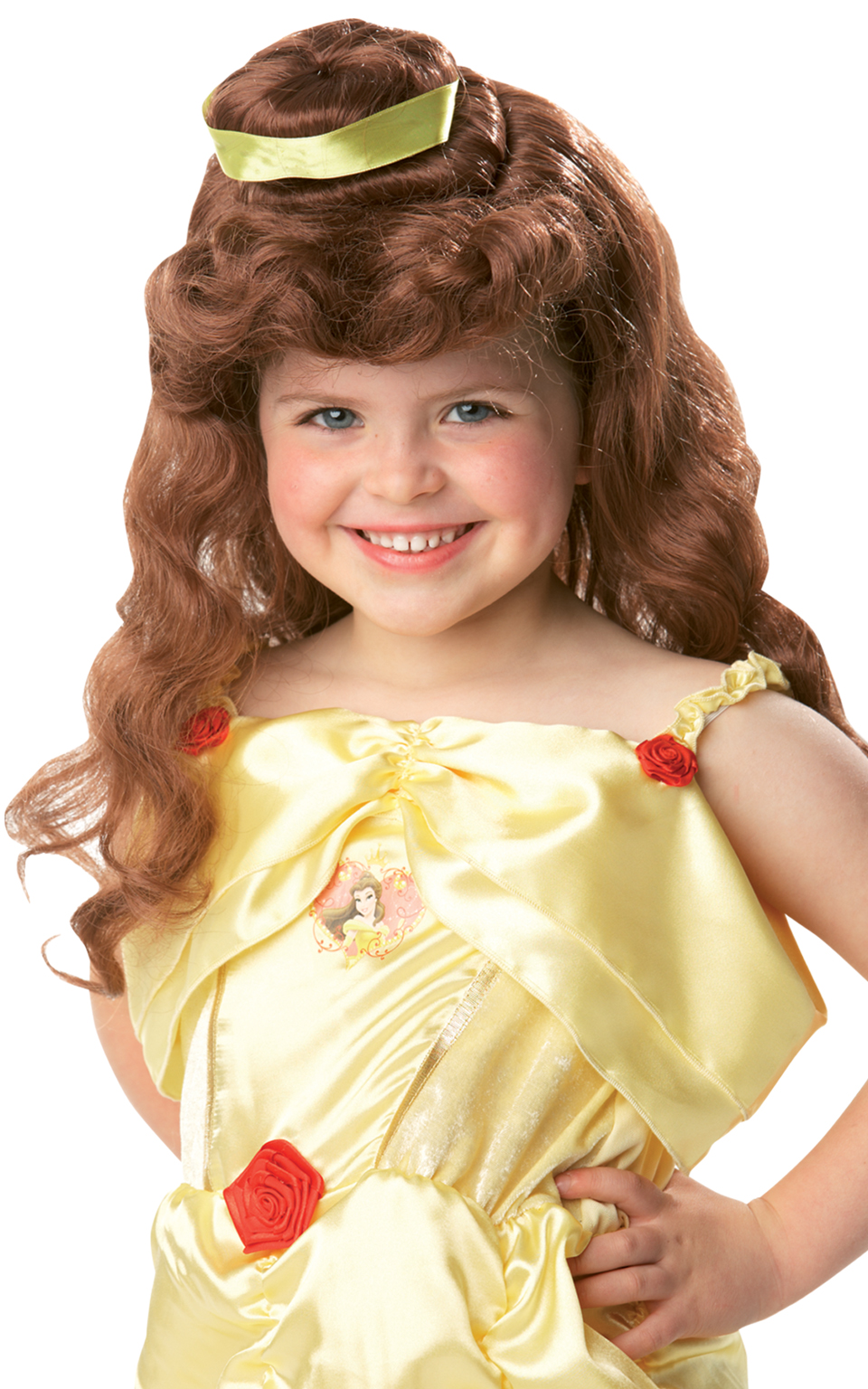 Billede af Disney Prinsesse Belle paryk til børn