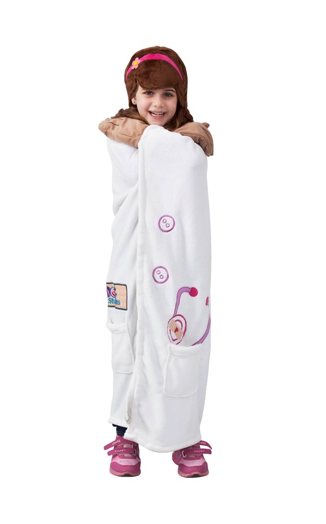 Disney Doktor McStuffins Luksus Poncho med hætte