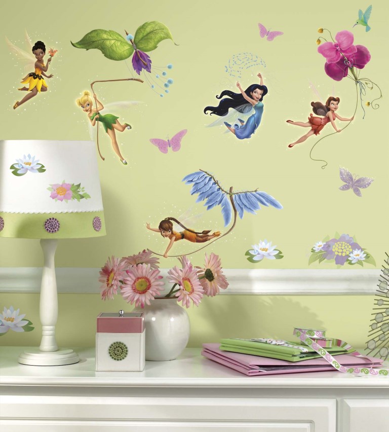 Billede af Disney Feer Wallstickers