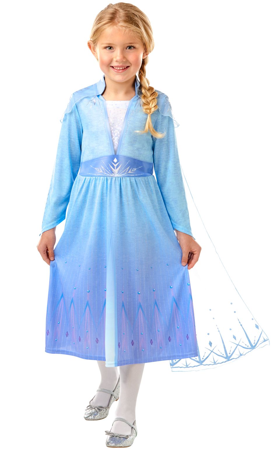 Billede af Disney Frost 2 ELSA Rejsekjole Udklædningstøj (2-9 år)
