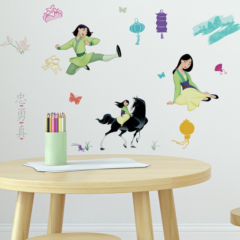 Billede af Disney Mulan Wallstickers