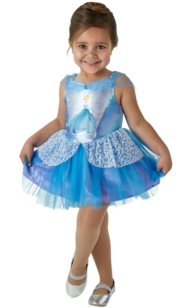 Billede af Disney Prinsesse Askepot Ballerina Udklædningstøj (2-6 år)