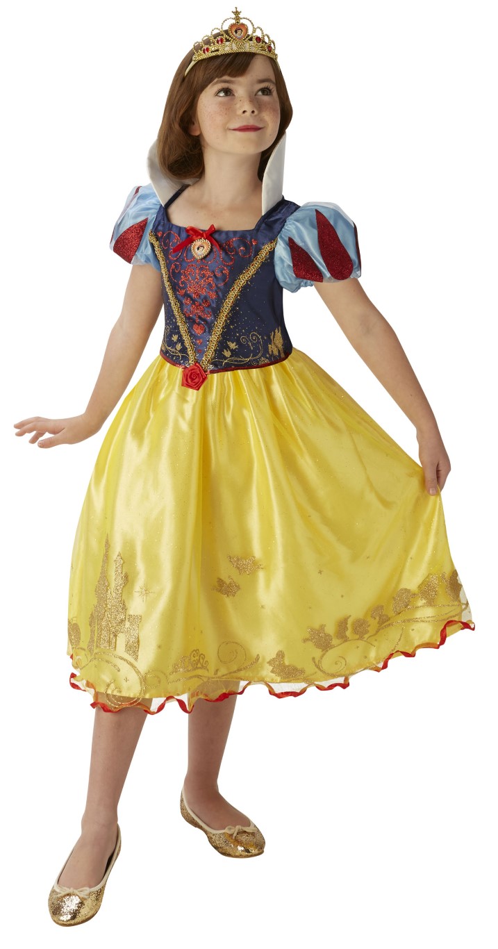 Prinsesse Snehvide Deluxe Kjole Udklædningstøj (3-9 år) Kr. 299 - på lager til omgående levering
