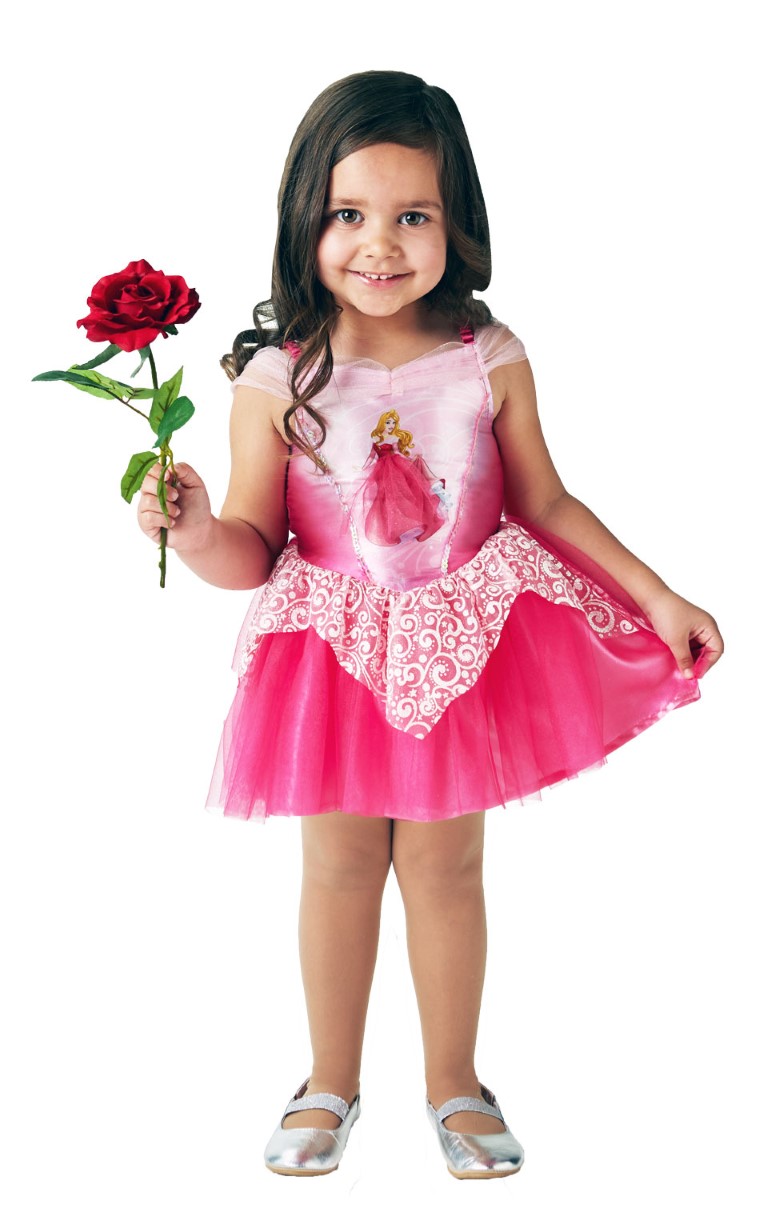 Billede af Disney Prinsesse Tornerose Ballerina Udklædningstøj (2-6 år)