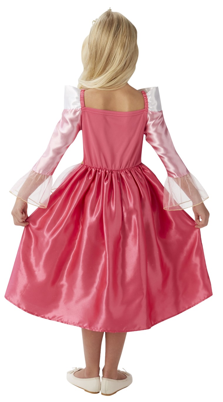 Disney Prinsesse Tornerose Deluxe Kjole Udklædningstøj år) Kr. 299 - på lager til omgående levering