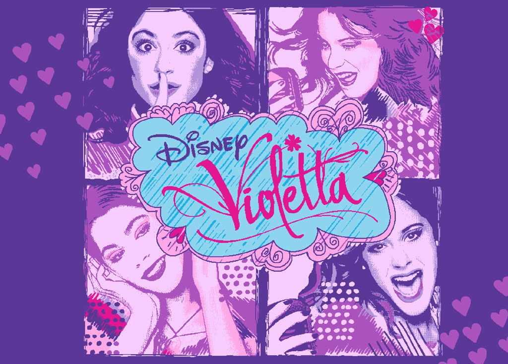 Billede af Disney Violetta Tæppe til børn 01 - 95 x 133 cm