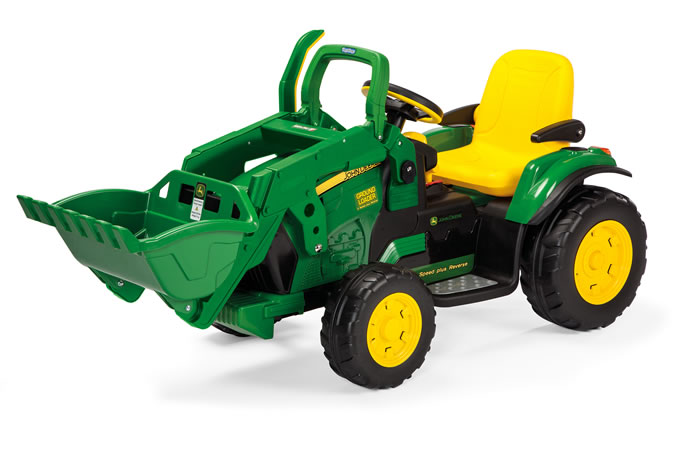 Billede af John Deere Ground Loader EL Traktor med frontskovl 12V