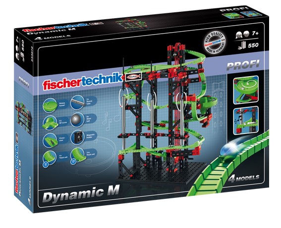 Se Fischertechnik Profi Dynamic M Kuglebane (550 dele) hos MM Action