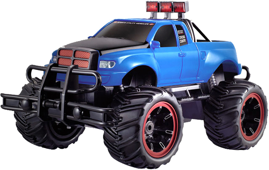 Se Fjernstyret Monster Truck Off-Road 1:16 Blå hos MM Action