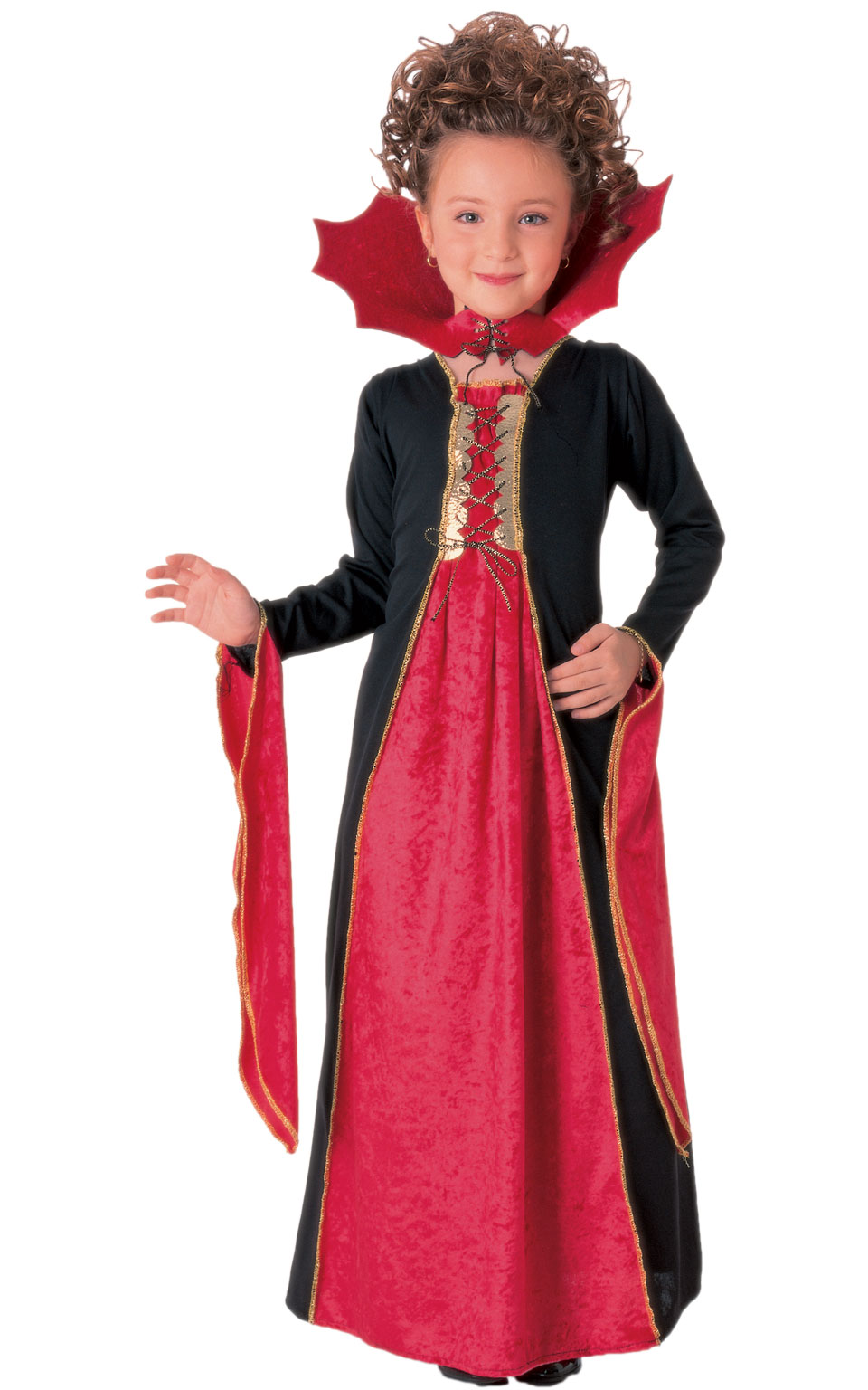 Sociologi spids afskaffe Gothic Vampyr Kappe Halloween udklædning til børn Kr. 149 - på lager til  omgående levering