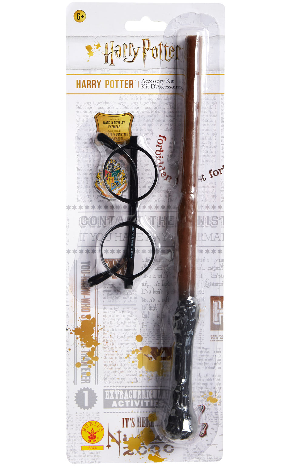 Se Harry Potter brille og tryllestav hos MM Action