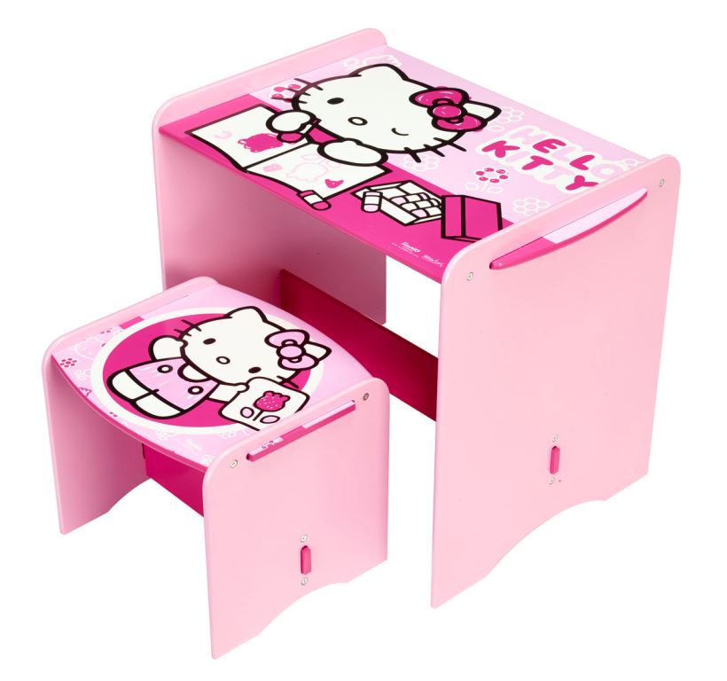 Hello Kitty mit første Skrivebord og stol (Udgået)