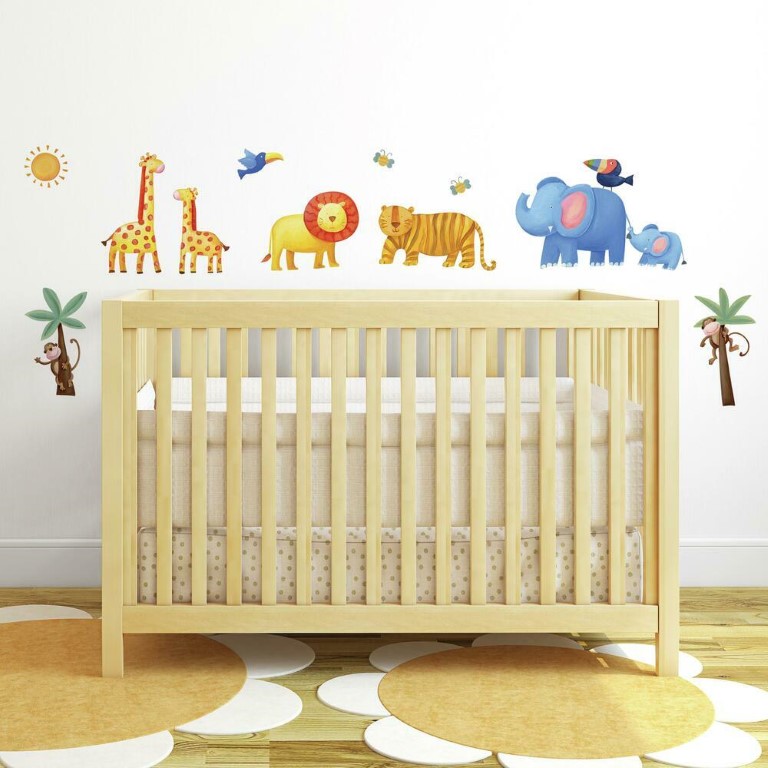 Billede af Jungle Eventyr Wallstickers