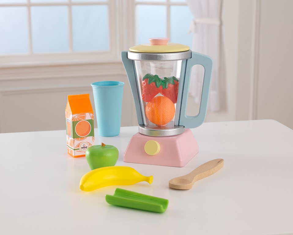 Billede af KidKraft Pastel Smoothie Blender Sæt