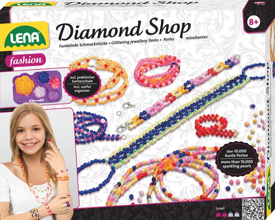 Se Lena Diamant Design - Perlesyning til børn, Stor hos MM Action