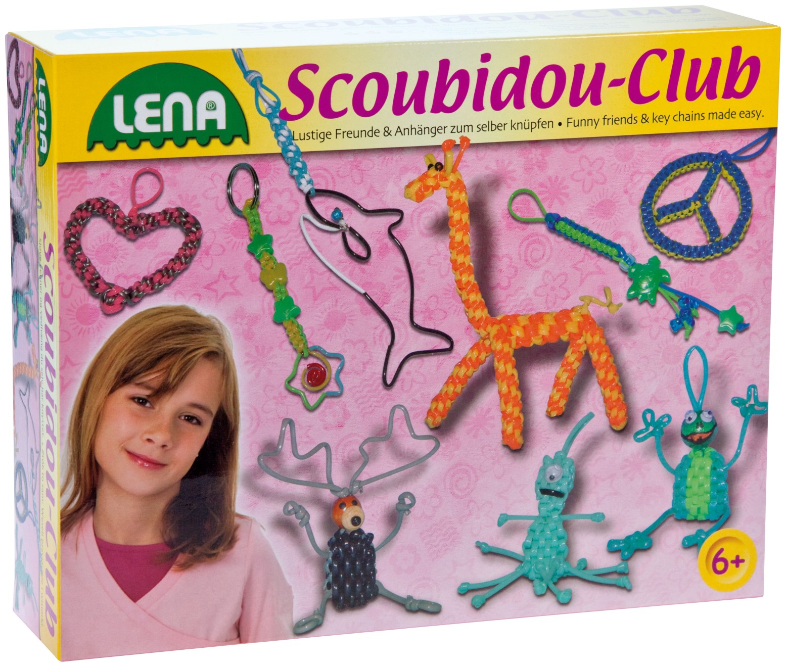 Se Lena Scoubidou Club til børn hos MM Action