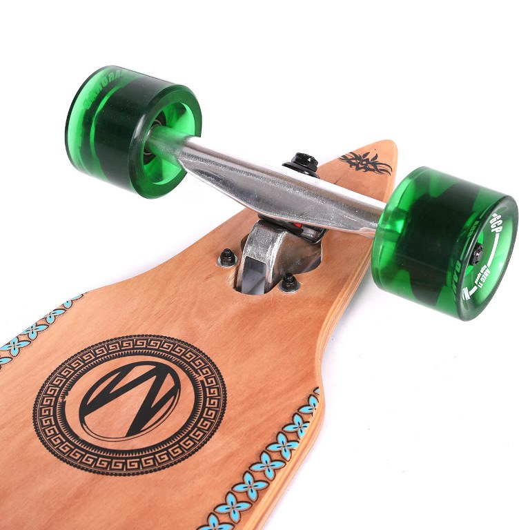 Longboard 41 ''DROP TROUGH RACE'' Streetsurfer Skateboard INDIAN (Udgået)
