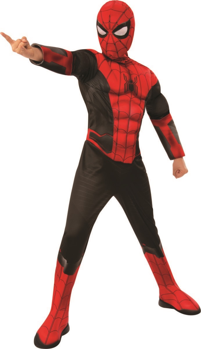 Se Marvel Spiderman No Way Home Deluxe Kostume (3-8 år) hos MM Action