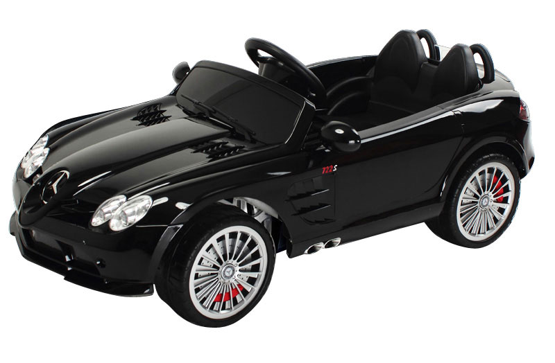 Mercedes Slr Mclaren 722s Roaster Elbil Til Born 12v M Gummihjul Fjernb Udgaet