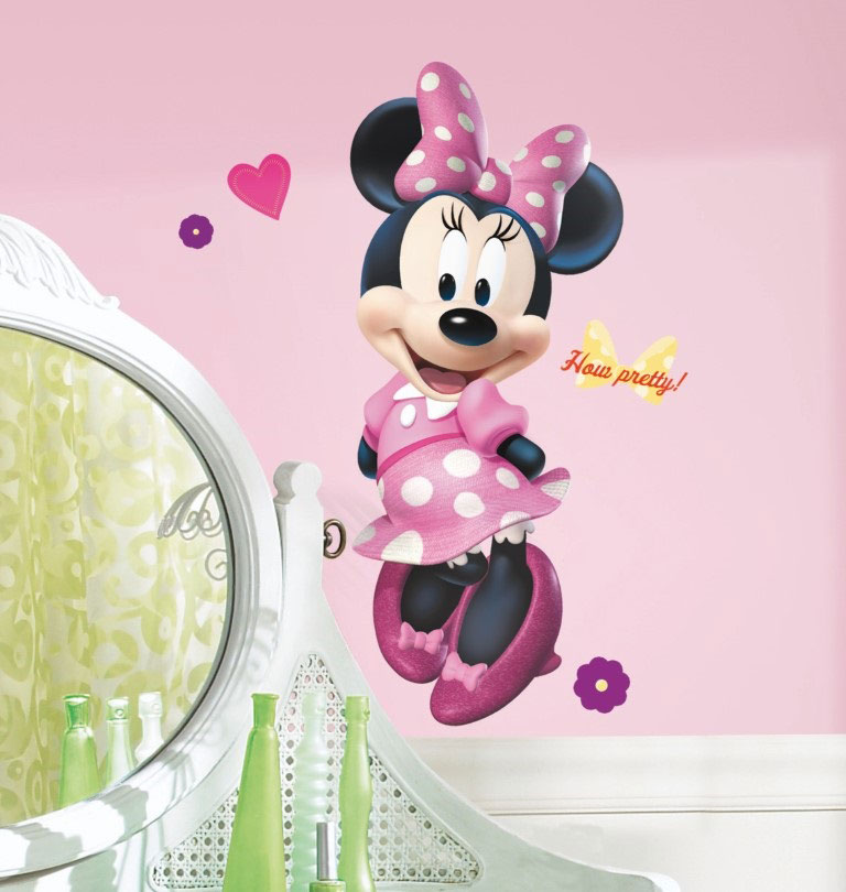 Billede af Minnie Mouse Gigant Wallsticker