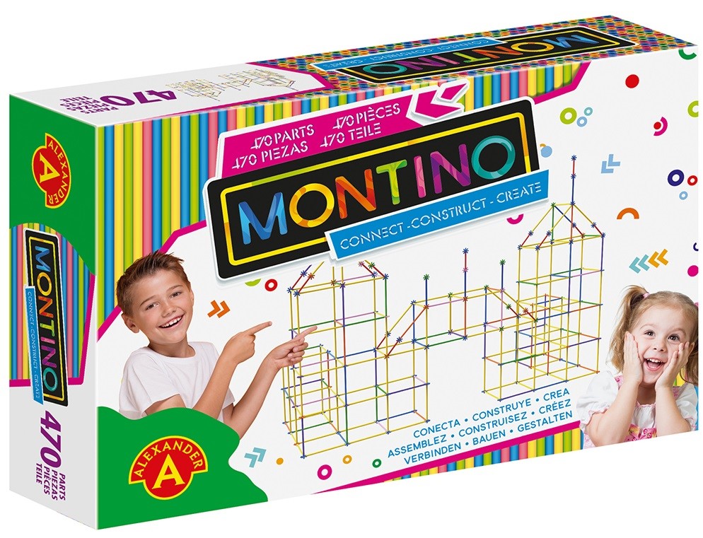 Billede af Montino 470 Kontruktionslegetøj (470 dele)