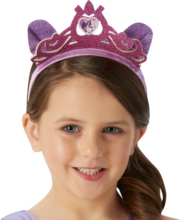 Billede af My Little Pony Twilight Sparkle hårbøjle med ører og tiara