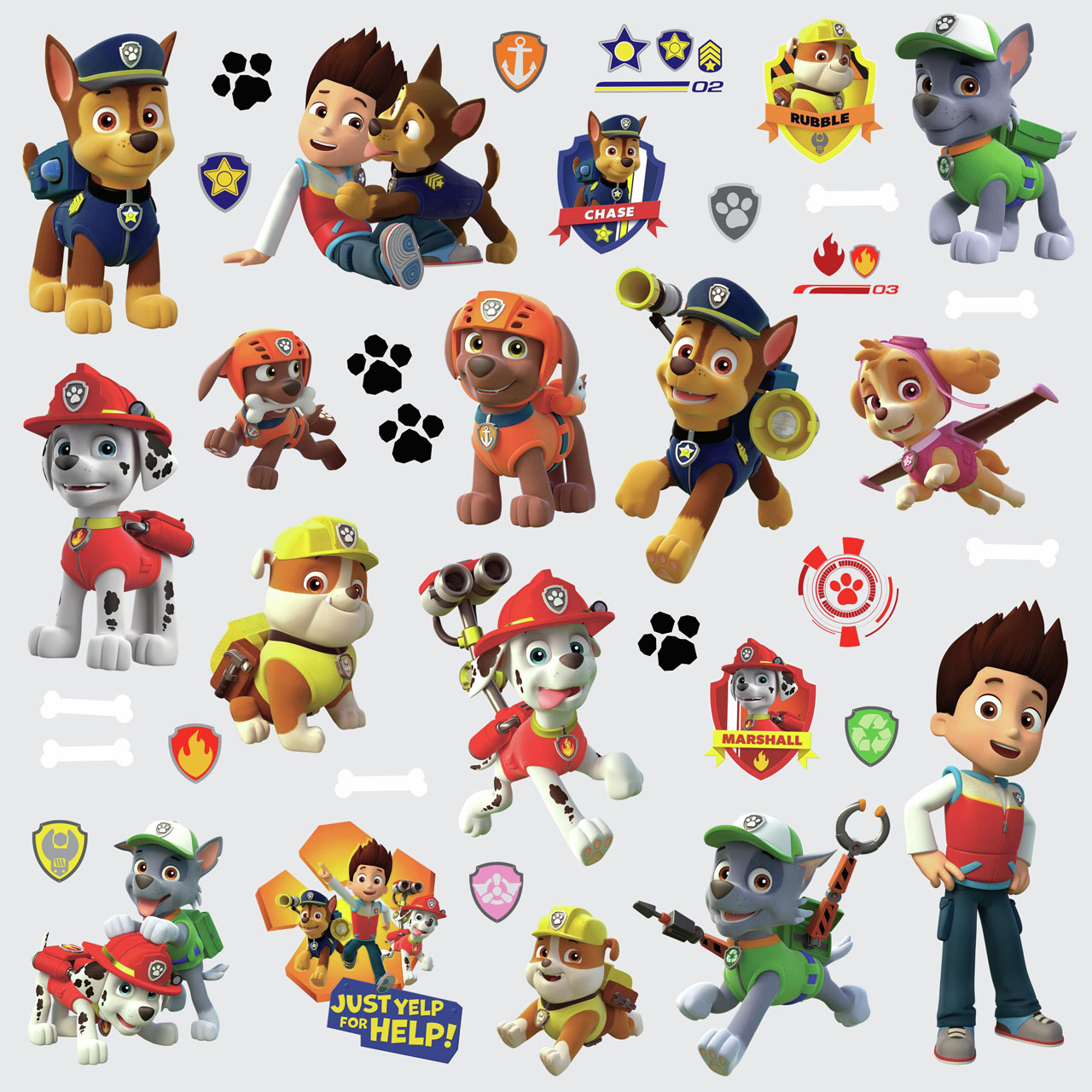 Konsultere gambling løgner Paw Patrol Wallstickers Kr. 199 - på lager til omgående levering