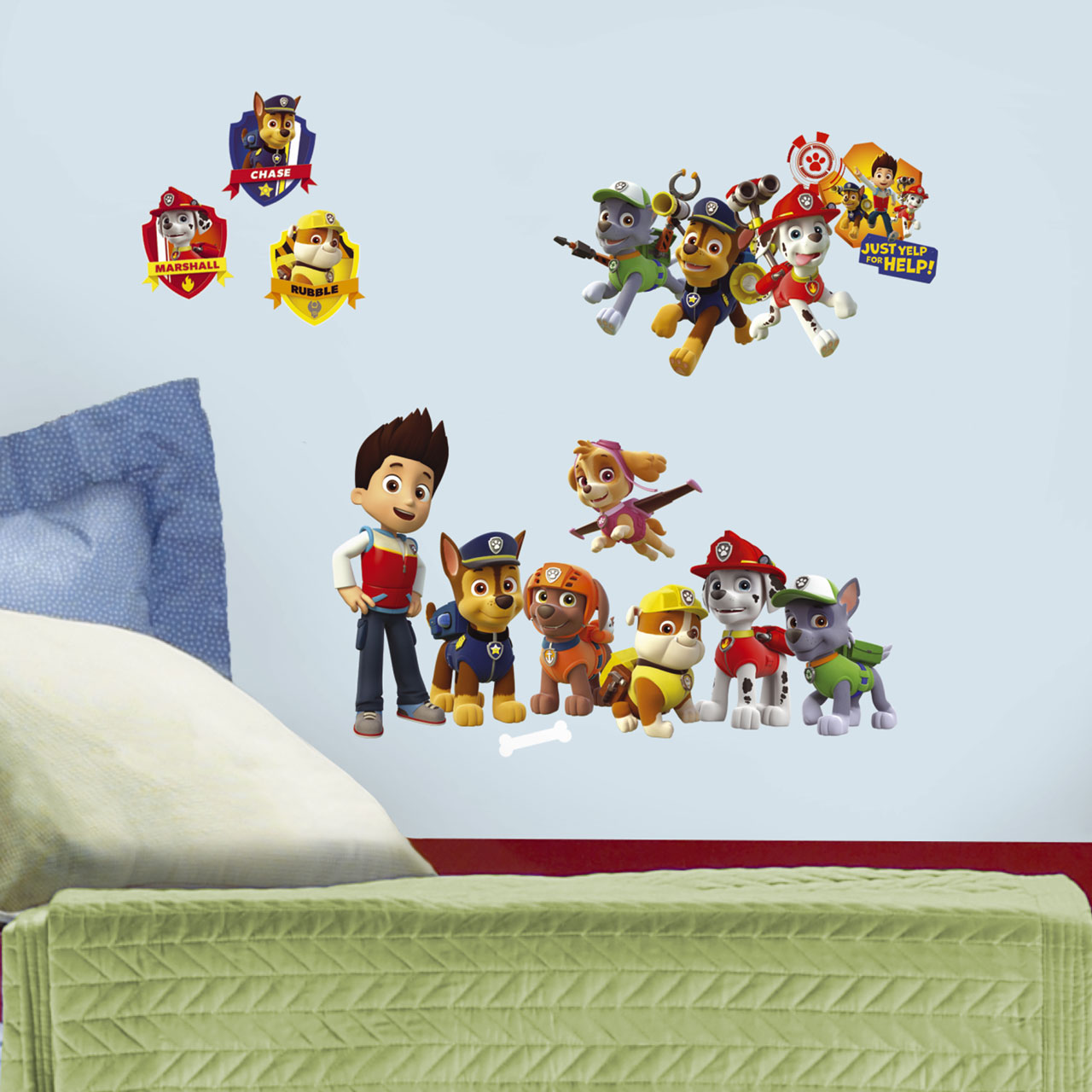 Billede af Paw Patrol Wallstickers