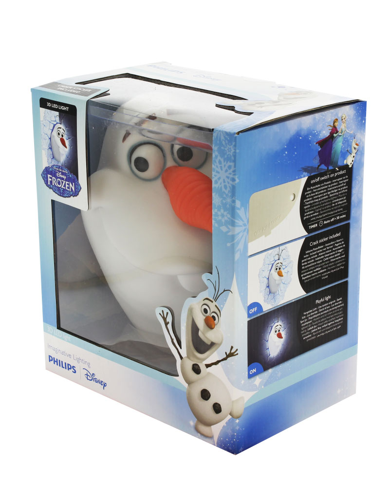 Phillips Disney Olaf 3D Lampe