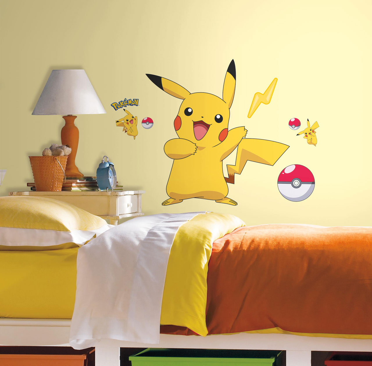 Billede af Pokemon PIKACHU Wallstickers