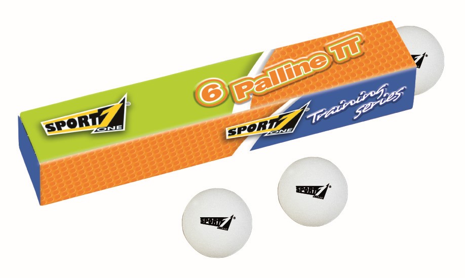 Billede af Sport1 Bordtennis bolde 40mm ''Training'' (6 stk.)