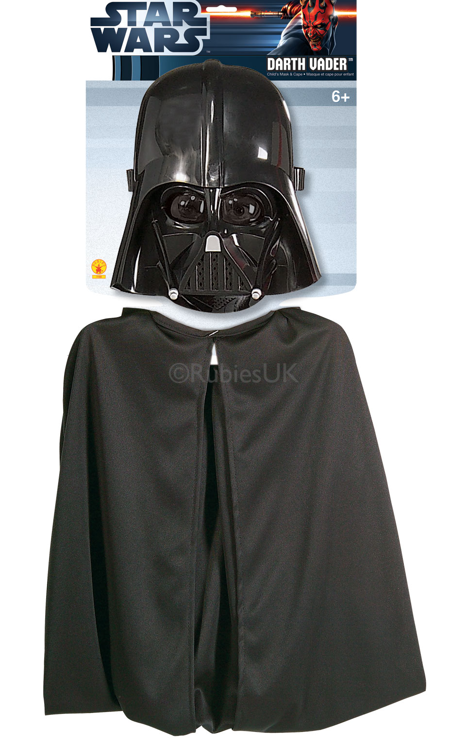 Billede af Star Wars Darth Vader kappe og maske sæt