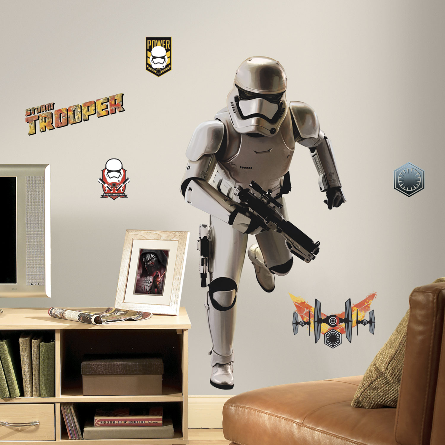 Billede af Star Wars Storm Trooper Gigant Wallsticker