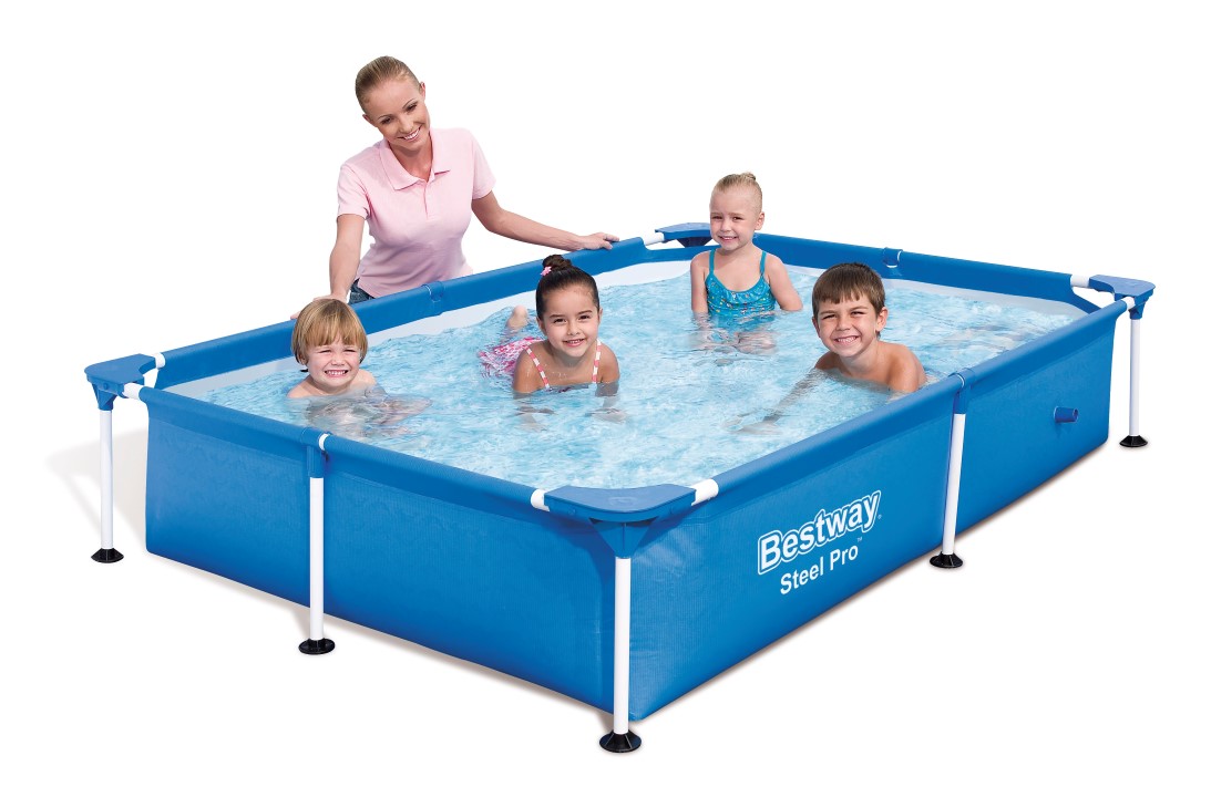 Se Bestway - Steel Pro Pool - 221 X 150 Cm - 1200 L hos MM Action