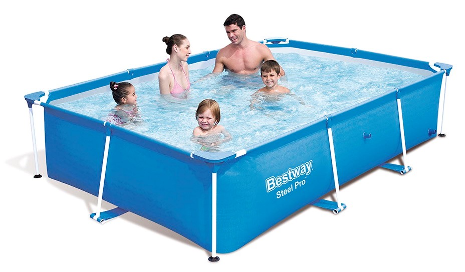 Billede af Steel Pro Deluxe Splash pool 2.59m x 1.70m x 61cm hos MM Action