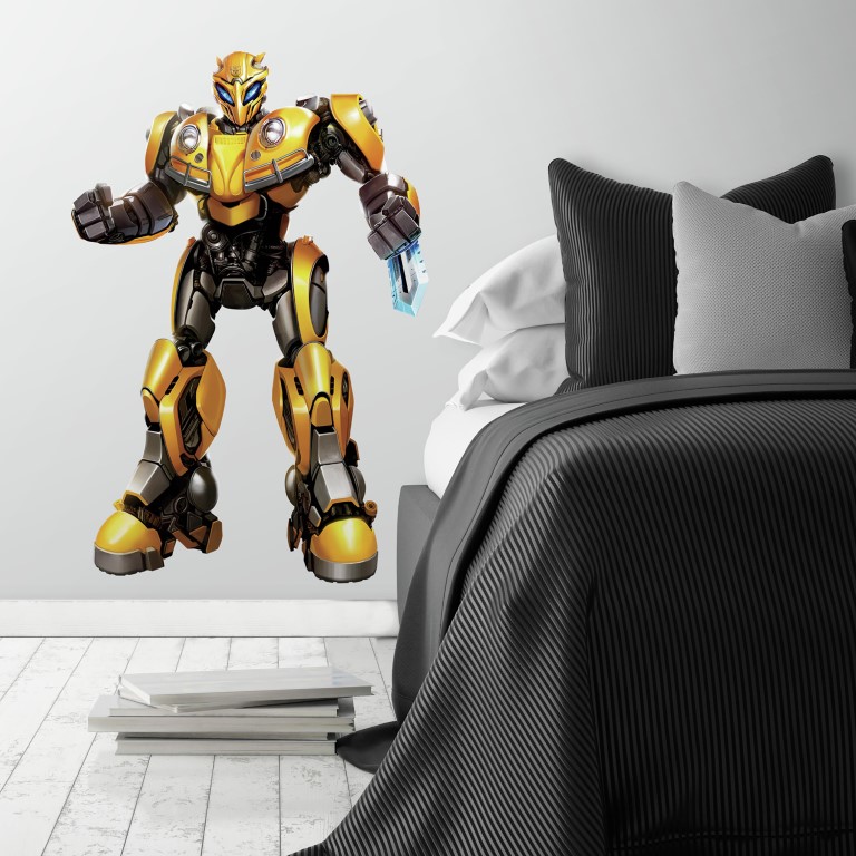 Se Transformers Bumblebee Gigant Wallsticker hos MM Action