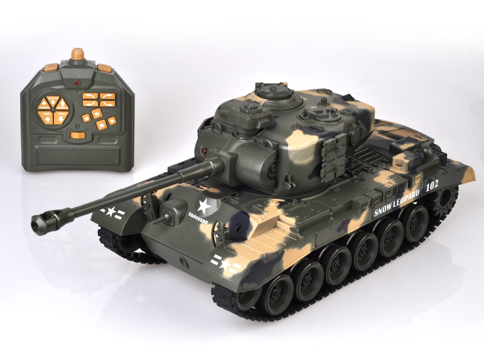 Se ZEGAN U.S. M26 Fjernstyret Airsoft Tank 1:18 hos MM Action