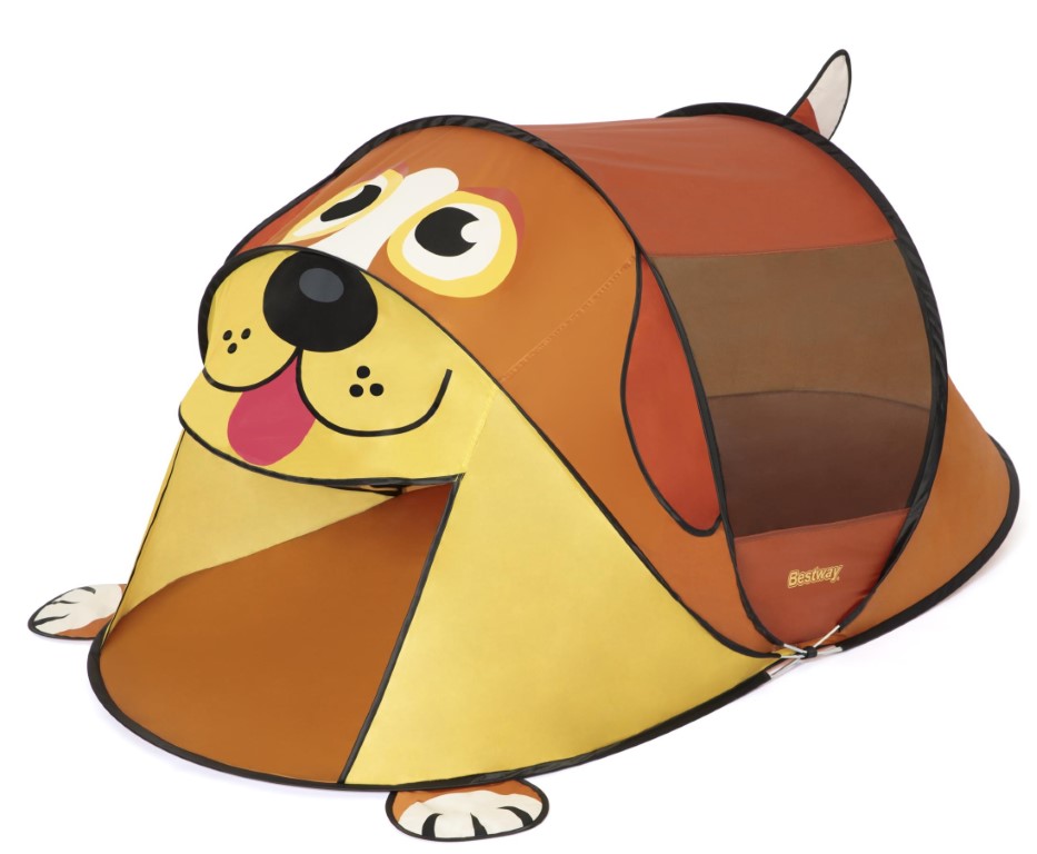 AdventureChasers Hundehvalp Pop-op legetelt 182 x 96 x 81 cm