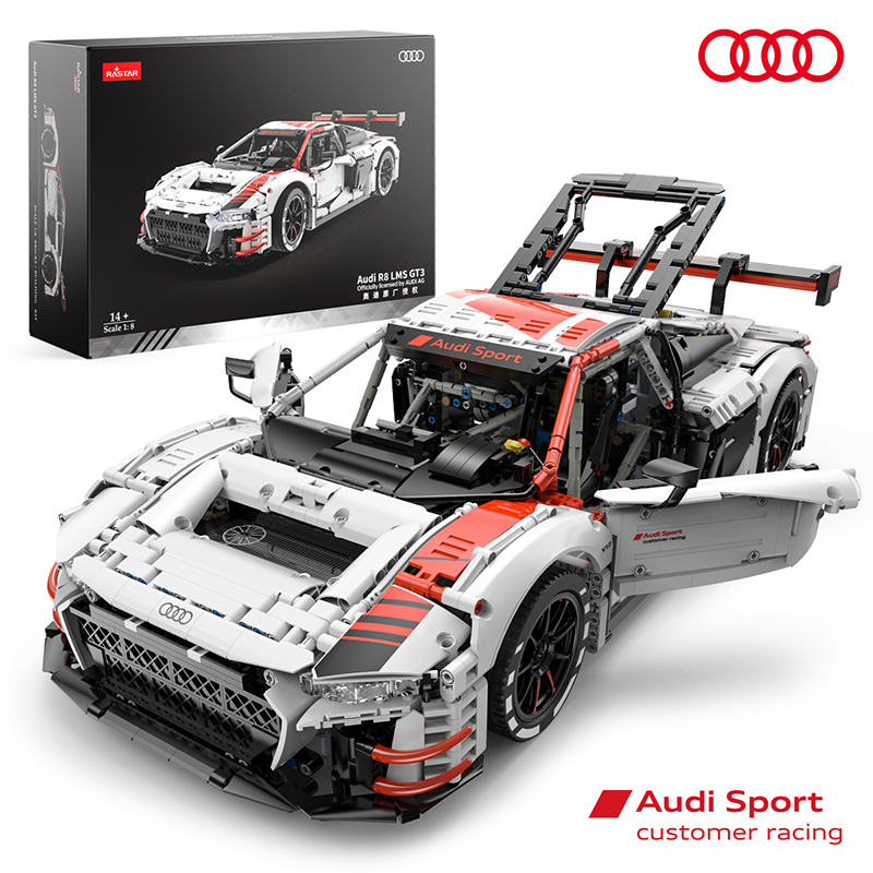 Billede af Audi R8 LMS GT3 Byggeklodser sæt Bil 1:8 (Fra 14 år)