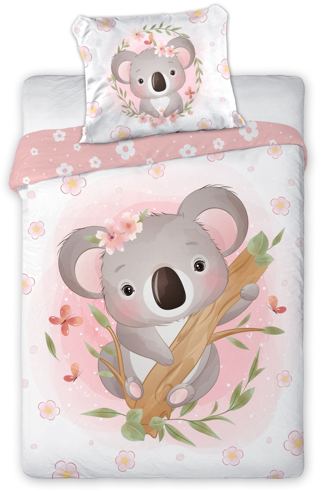 Se Baby Koala Junior Sengetøj 100X135 Cm - 100 Procent Bomuld hos MM Action