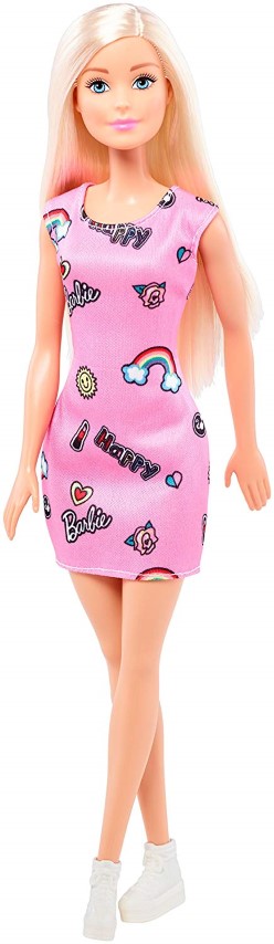 Barbie dukke med Pink kjole