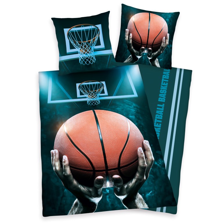 Se Basketball Sengetøj - 100 Procent Bomuld hos MM Action