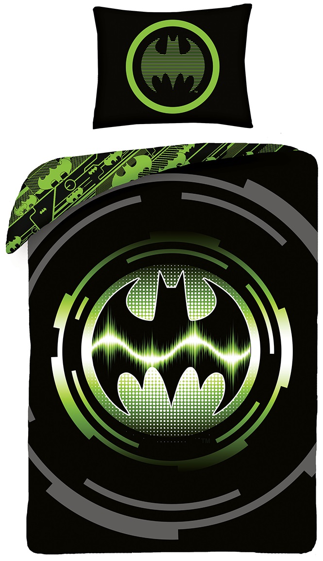 Billede af Batman Sengetøj - 100 procent bomuld